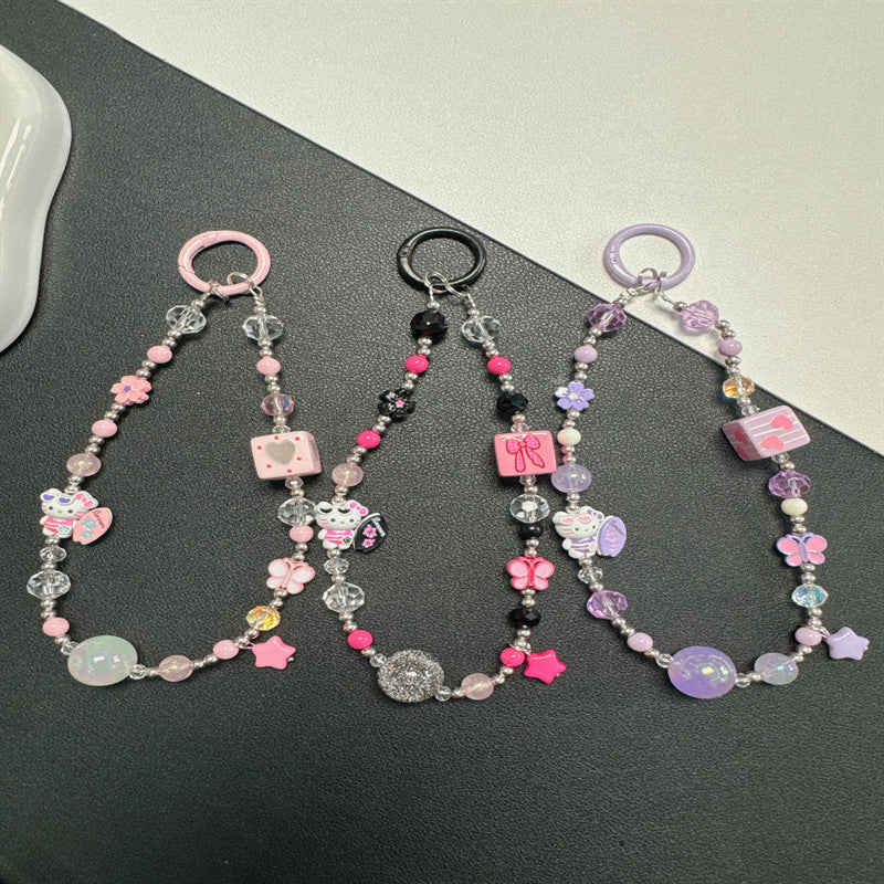 Decorative Charm Beaded Phone Chain Stornfield