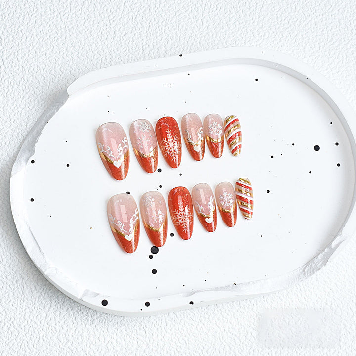 Multi-Size Press-On Nail Kit Stornfield