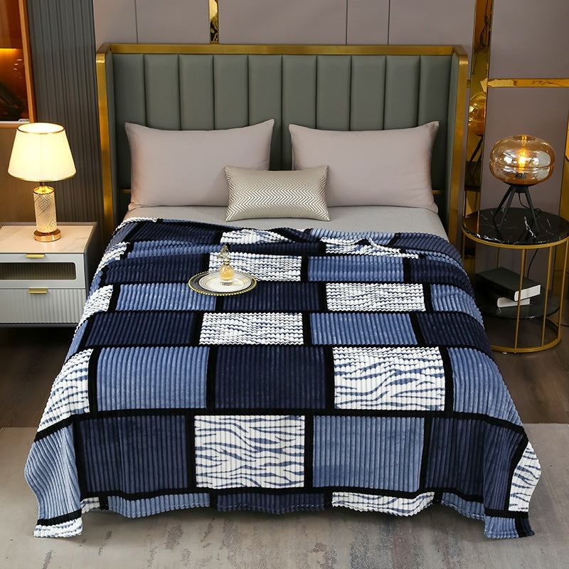 Decorative Fleece Throw Blanket