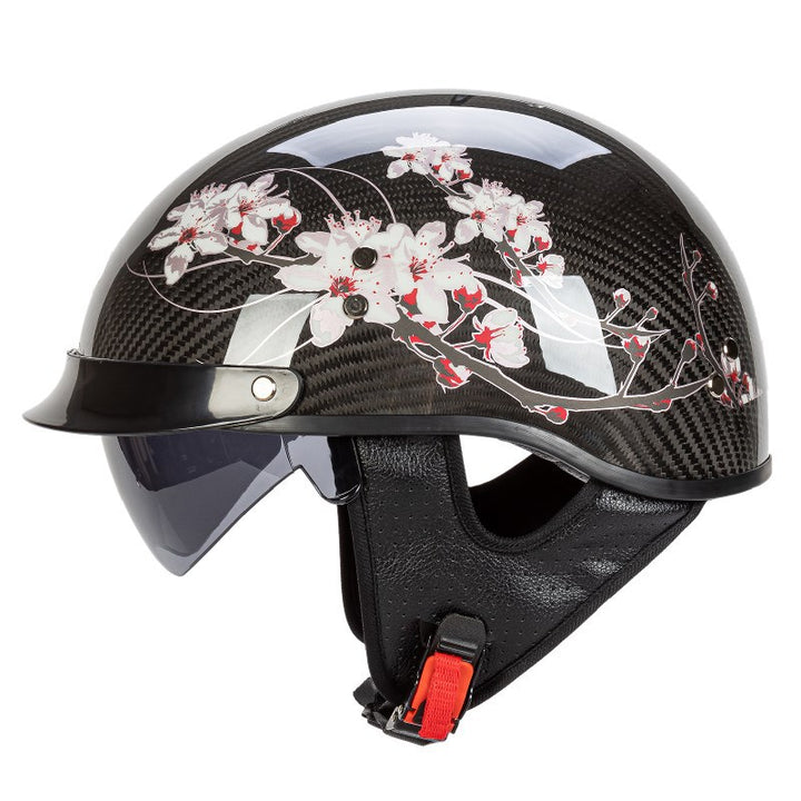 Graphic Safety Skull Design Motorcycle Helmet Stornfield