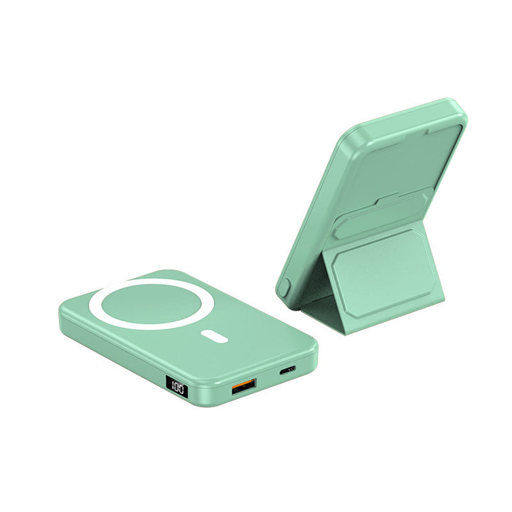 Portable power bank with integrated stand and LCD display Stornfield