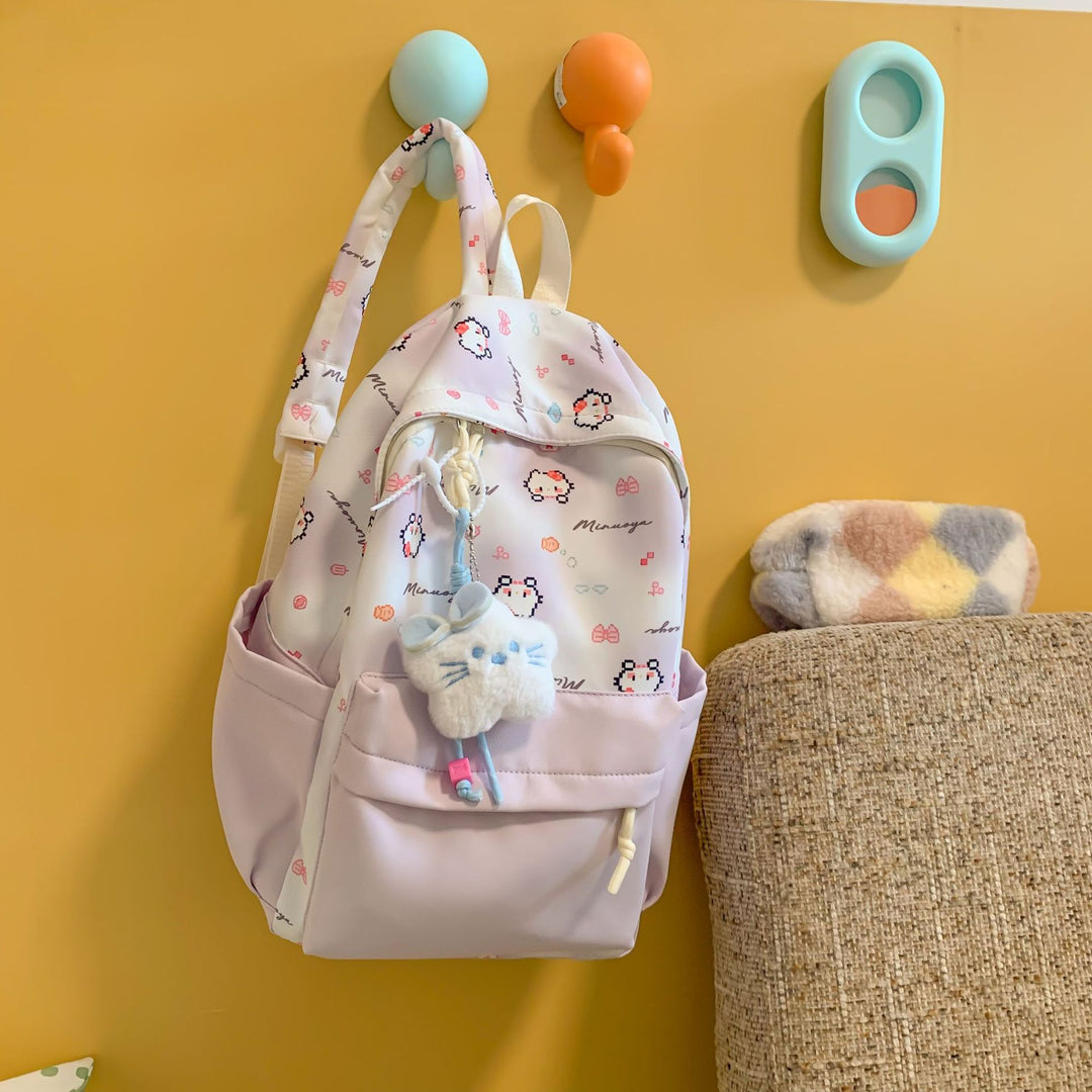 Fun and Playful Cartoon Character Backpack