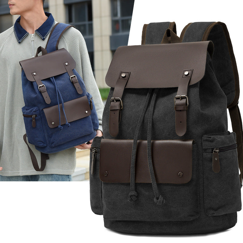 Vintage Canvas Rucksack