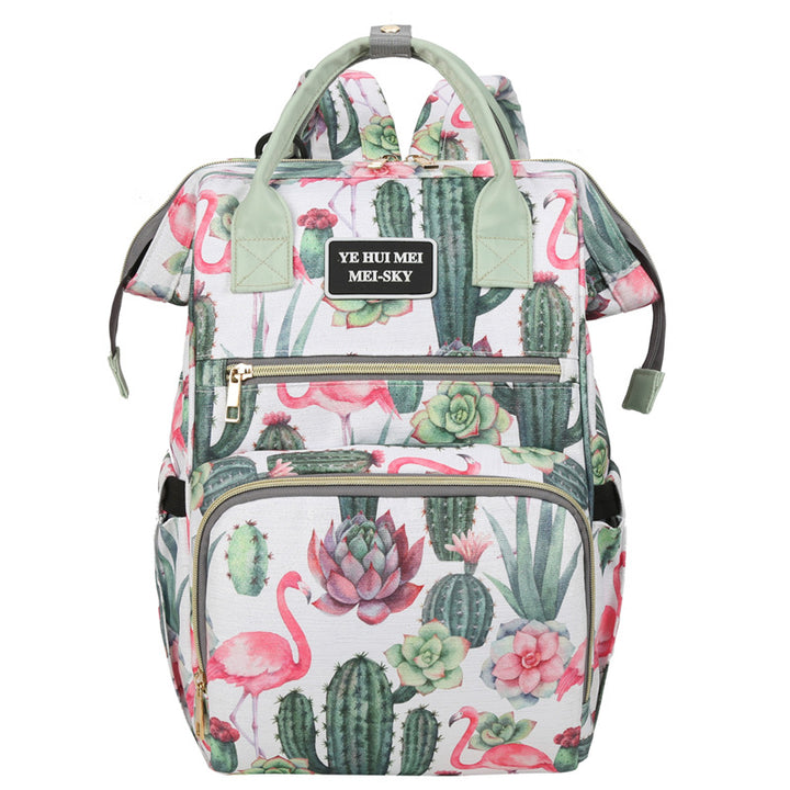 Stylish Geometric Print Backpack Stornfield