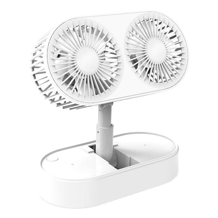 Ladies double rotatable table fan Stornfield