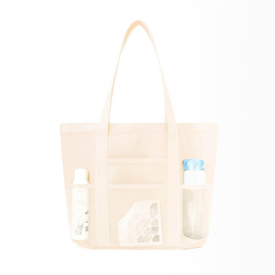 Padded shopping bag with side mesh pockets Stornfield