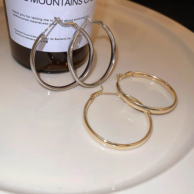 Elegant and Minimalistic Hoops Made of High-Quality Stainless Steel Stornfield