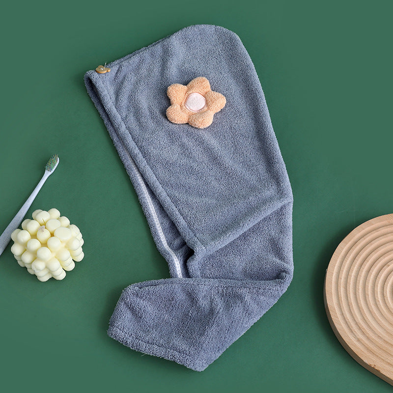 Women's Hair Turban with Practical Button Stornfield