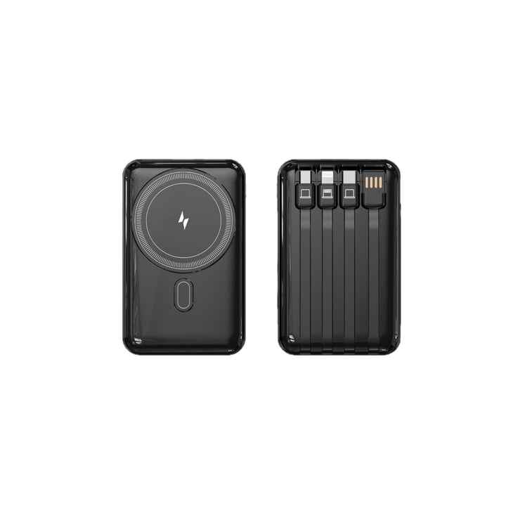 Power bank with integrated charging cable and stylish design Stornfield