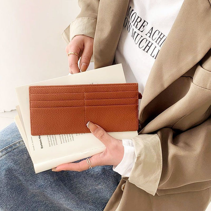 Slim Leather Card Holder Stornfield