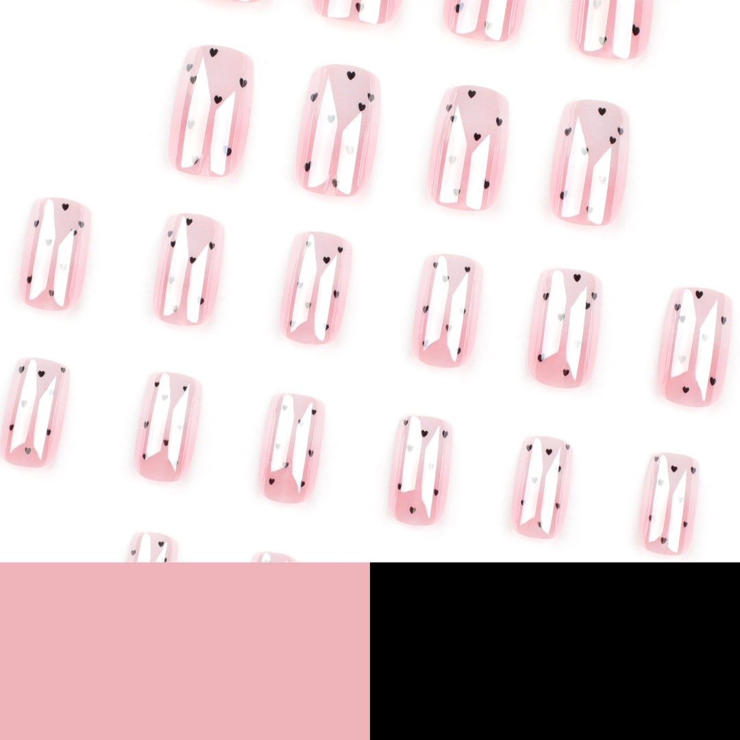 Artificial Nail Art with Heart Design Stornfield