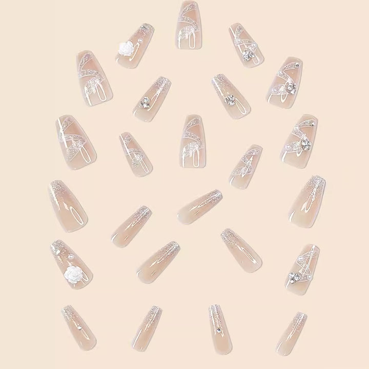 Decorative Acrylic Press-On Nails
