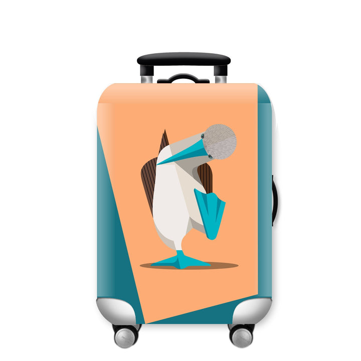 Unisex hard-shell suitcase with funny giraffe design Stornfield