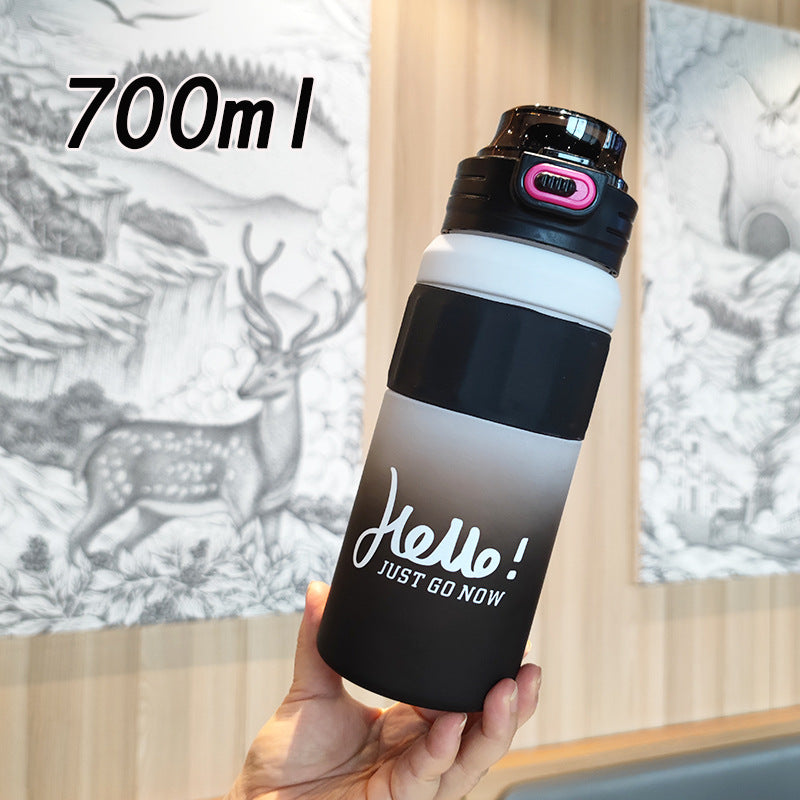 Ladies versatile drinking bottle with innovative flip lid Stornfield