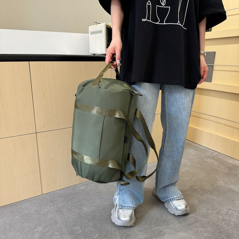 Multifunctional Sports Duffel Bag with Durable Material and Innovative Compartment Design Stornfield
