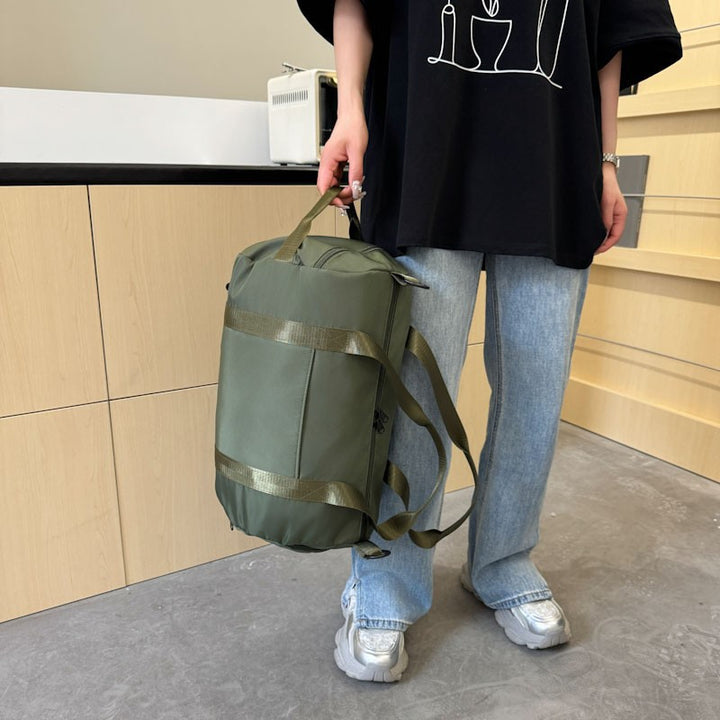 Multifunctional Sports Duffel Bag with Durable Material and Innovative Compartment Design Stornfield