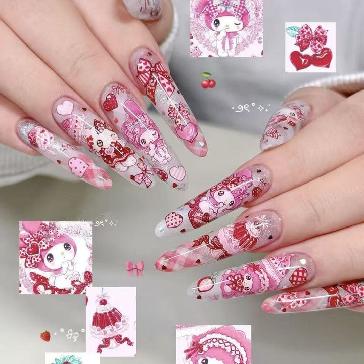 Artistic Long Stiletto Nail Enhancements Stornfield