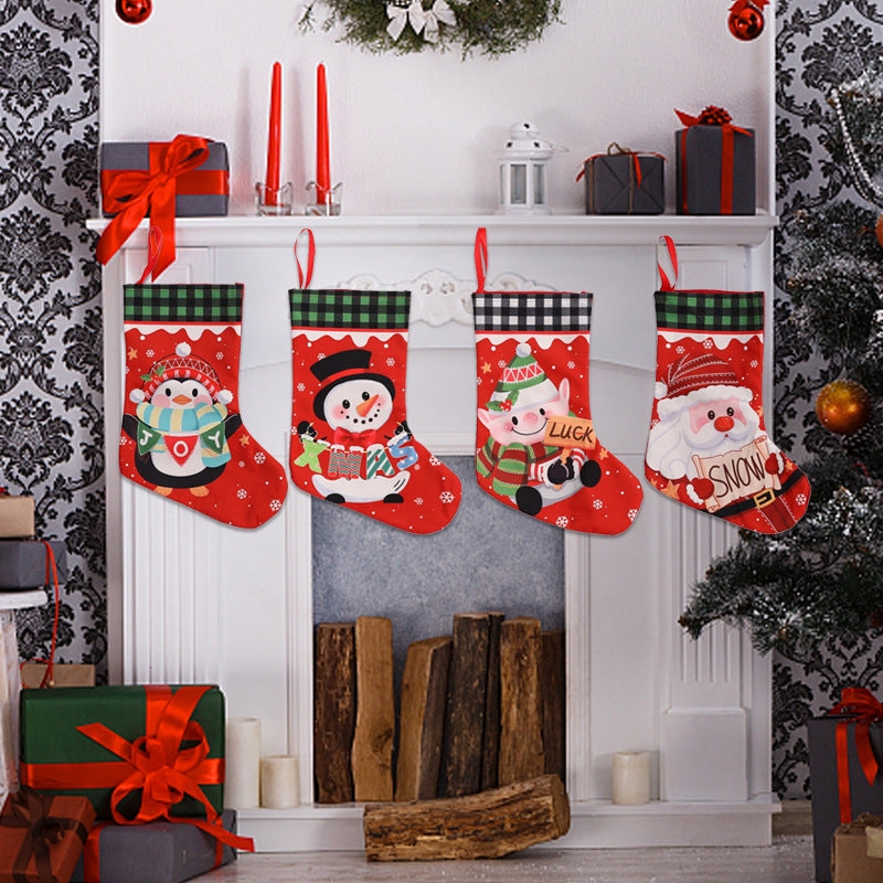 Christmas Themed Decorative Stocking