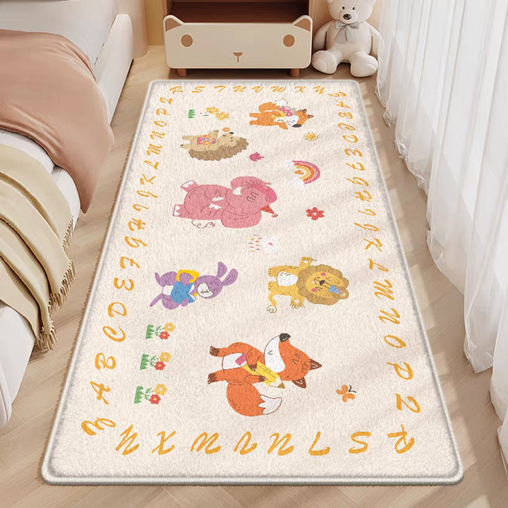 Whimsical Cartoon-Themed Area Rug