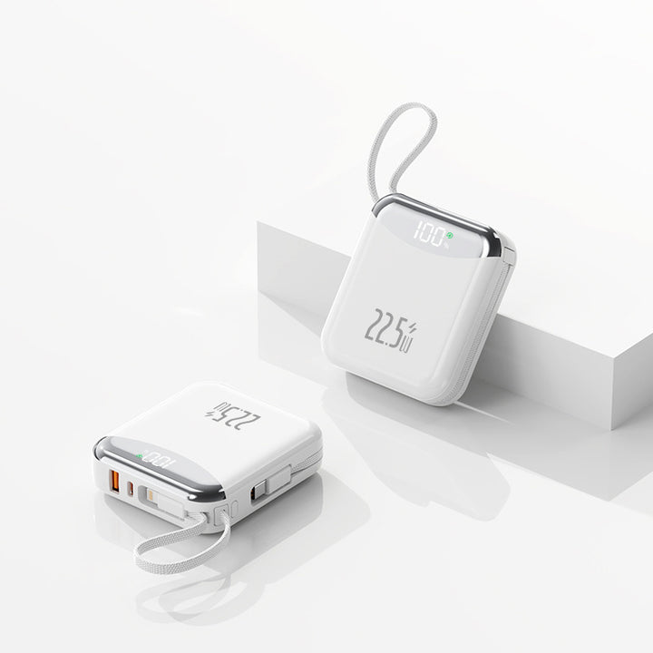 High-performance power bank with digital charging display and compact design Stornfield