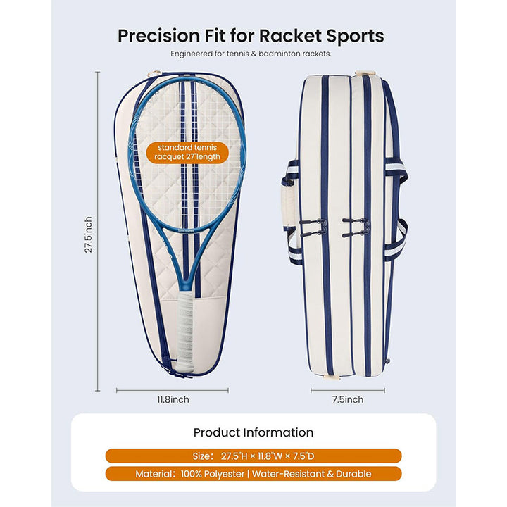 Stylish Tennis Racket and Gear Carrier Stornfield