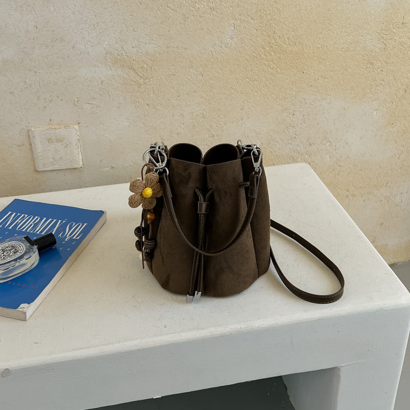 Drawstring Bucket Bag