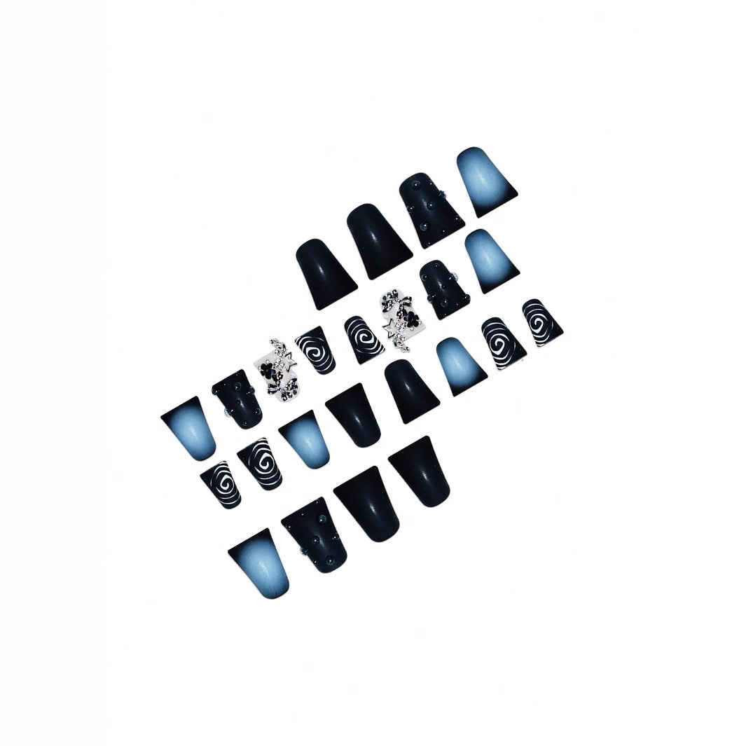 Artistic 3D Textured Nail Design Stornfield
