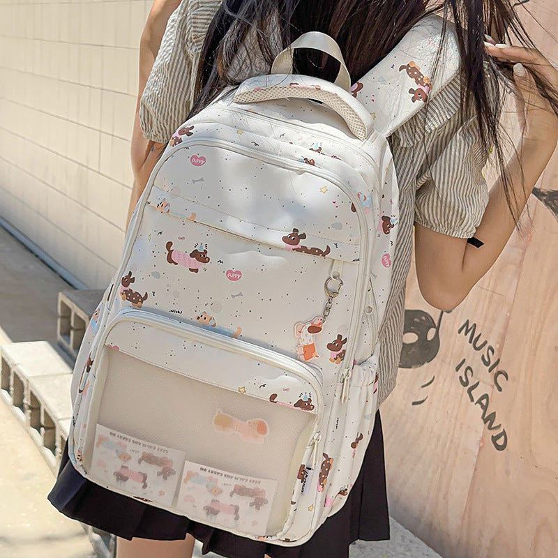 Fun Illustrated Pet-Themed Backpack Stornfield