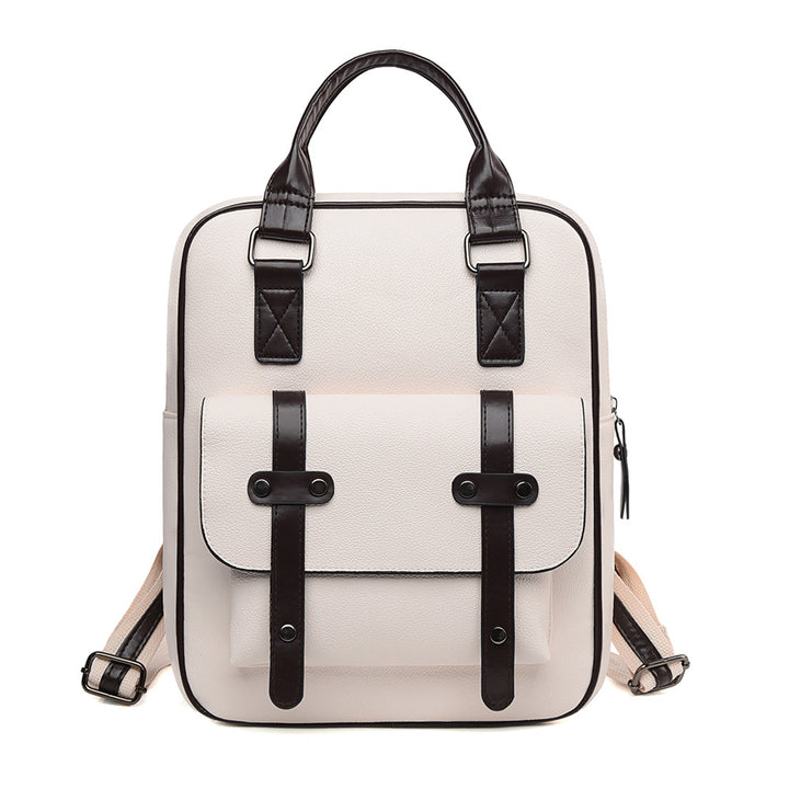 Structured Leather Backpack Stornfield