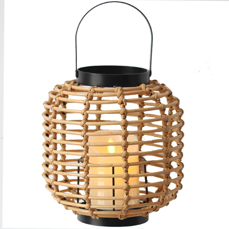 Handcrafted rattan lamp Stornfield