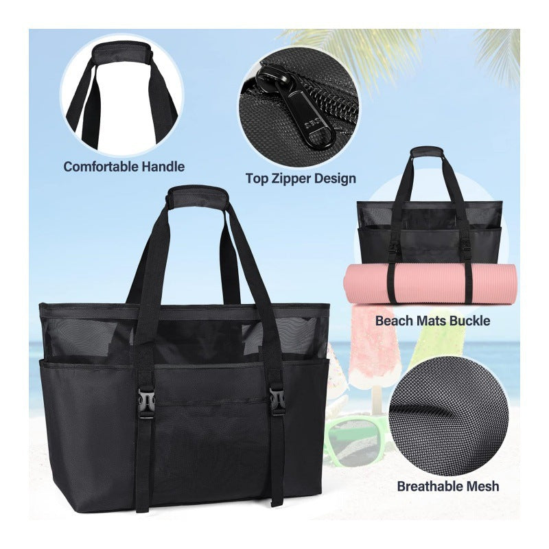 Multifunctional beach bag with compartments Stornfield
