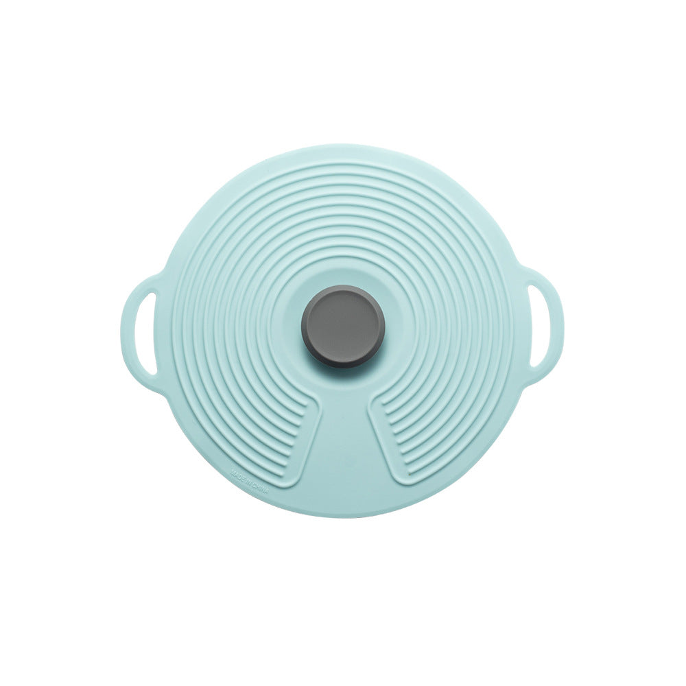 Silicone cooking lid with multifunctional steam valve Stornfield