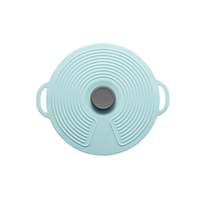 Silicone cooking lid with multifunctional steam valve Stornfield