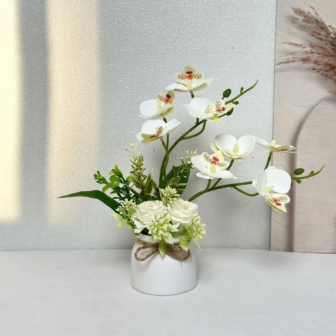 Home Decorative Artificial Orchid for Indoor Display and Styling