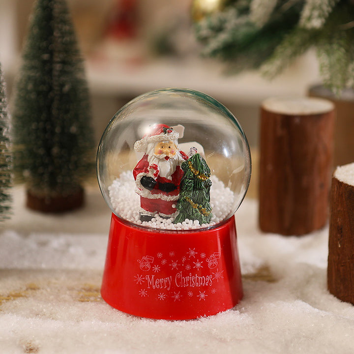 Snow globe with Santa Claus and Christmas tree Stornfield