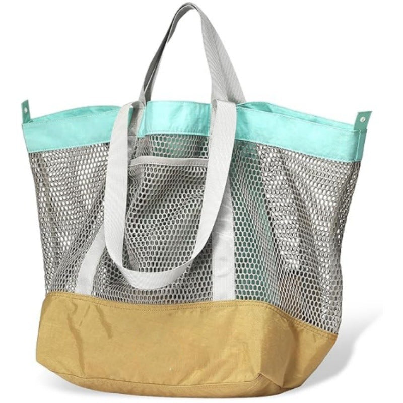 Airy Beach Bag with Large Storage and Mesh Design Stornfield