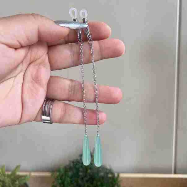 Artisan Leaf Design Dangle Earrings Stornfield