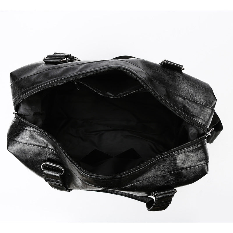 Luxurious Leather Weekend Duffel Bag Stornfield