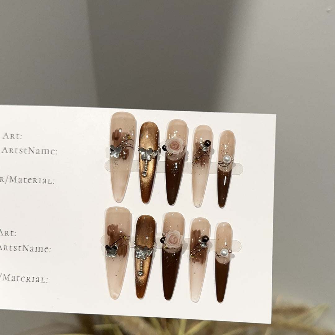 Custom Articulated Press-On Nails