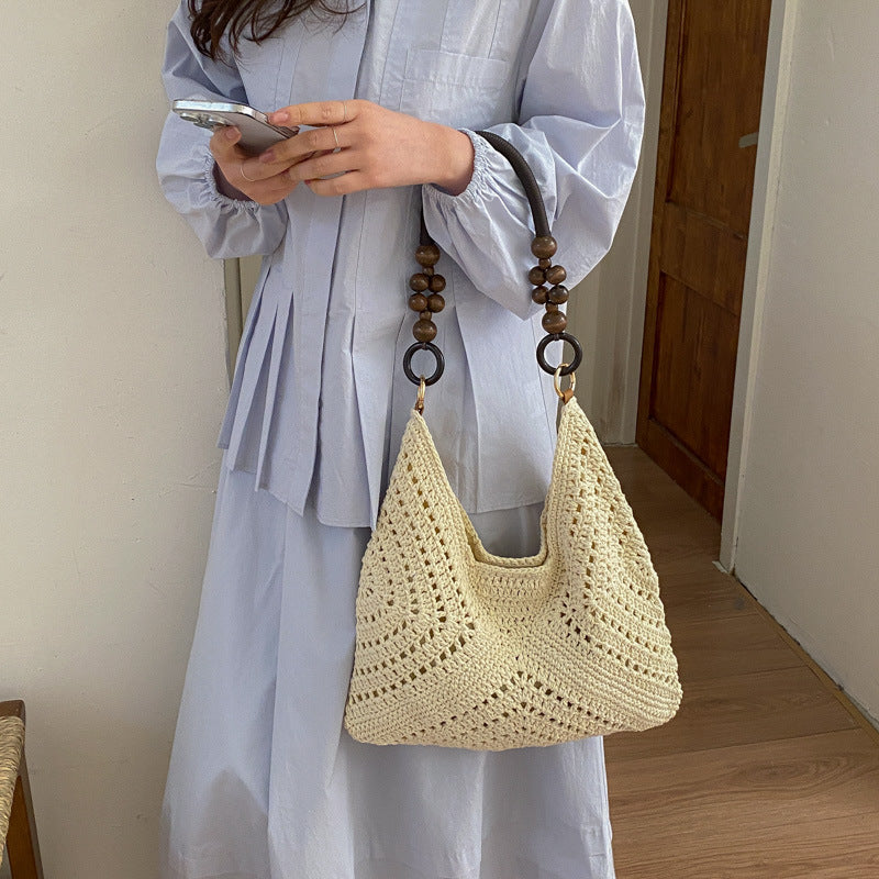 Handmade chunky knit bag Stornfield