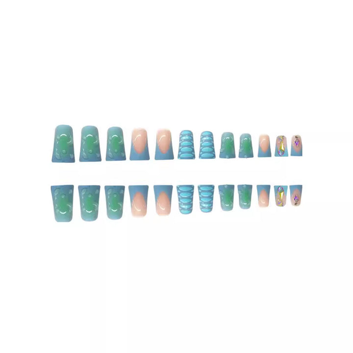 Creative Water-Themed Nail Extensions Stornfield