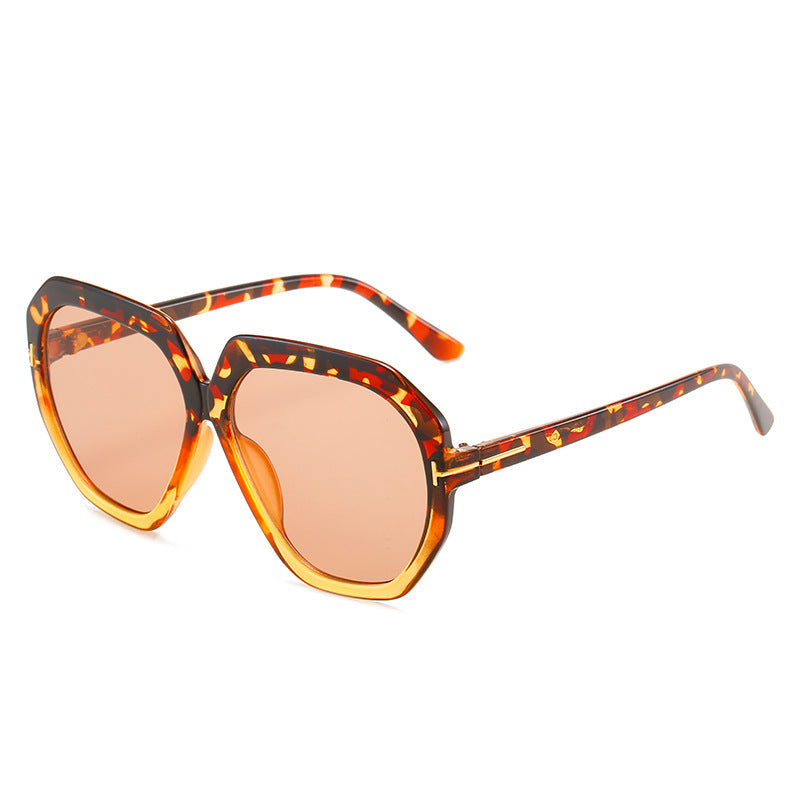 Fashion-Forward Oversized Hexagonal Sunglasses Stornfield