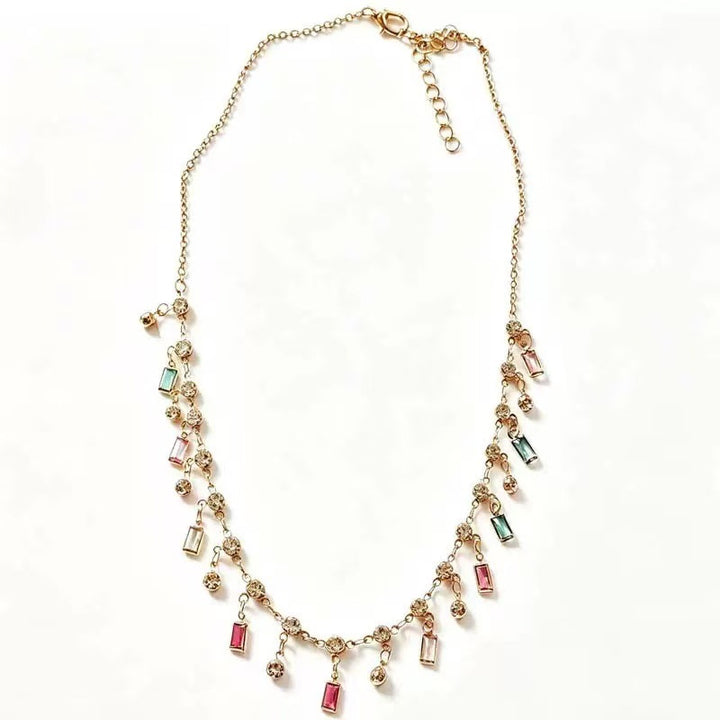 Colorful Charm Statement Necklace Stornfield