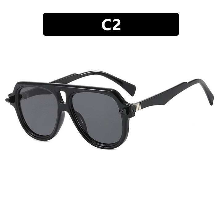 Women's rectangular sunglasses with modern frame and polarized lenses Stornfield
