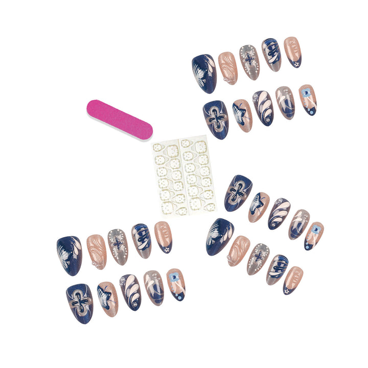 Artistic Marble Nail Art Set
