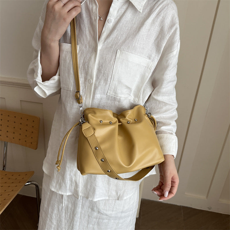 Stylish Ruched Handbag