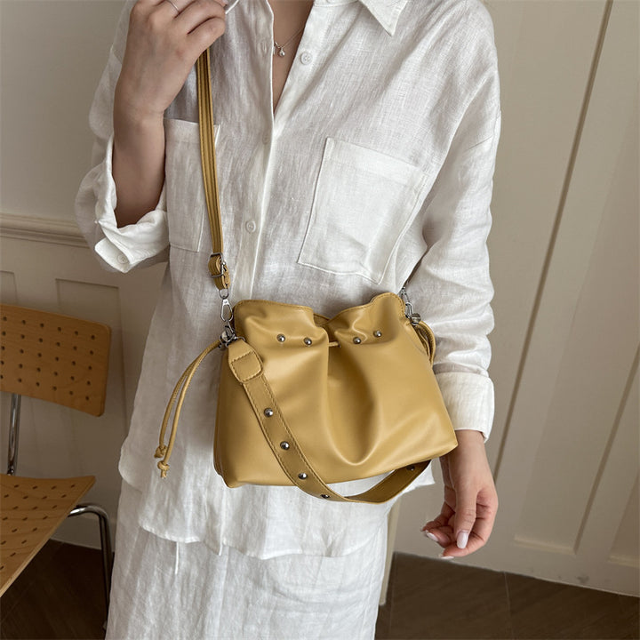 Stylish Ruched Handbag