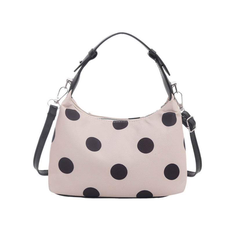 Polka Dot Mini Shoulder Handbag