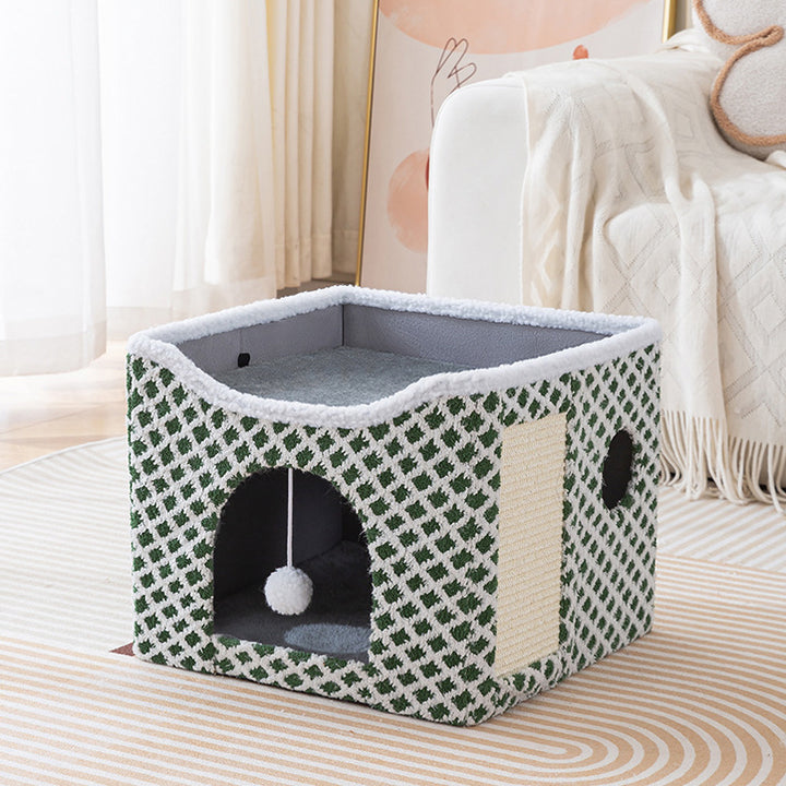 Cozy Plush Cat Hideout Stornfield