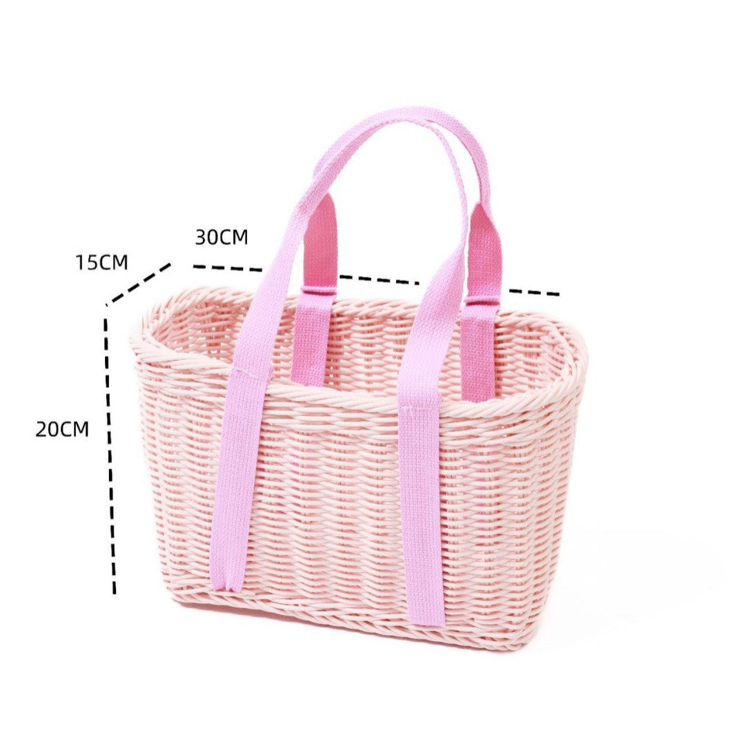 Stylish Woven Basket Bag Stornfield